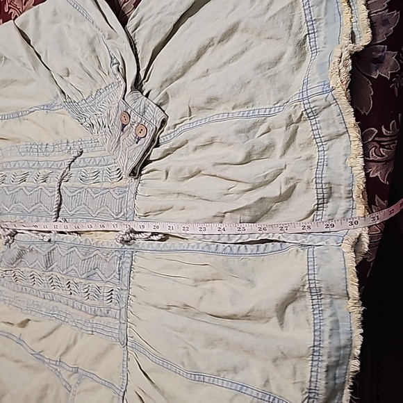 We The Free Sweet Summer Bed Jacket/ Mini Dress XS - Picture 10 of 13